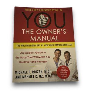📚 4/$40 YOU: The Owner's Manual: An Insider's Guide to the Body That Will……